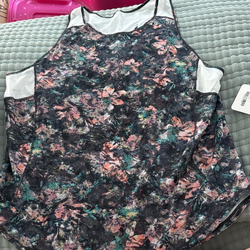 lululemon athletica Multicolor Floral Tank Top